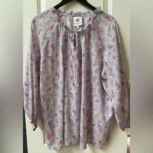 Hester & Orchard Paisley Peasant Tunic
